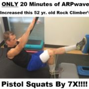 Neuro Sports Performance and Rehab - Rock Climber Uses ARPwave
