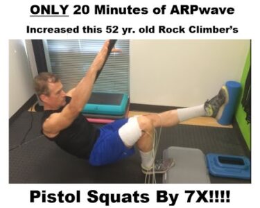 Neuro Sports Performance And Rehab - Rock Climber Uses ARPwave