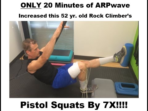 Neuro Sports Performance and Rehab - Rock Climber Uses ARPwave